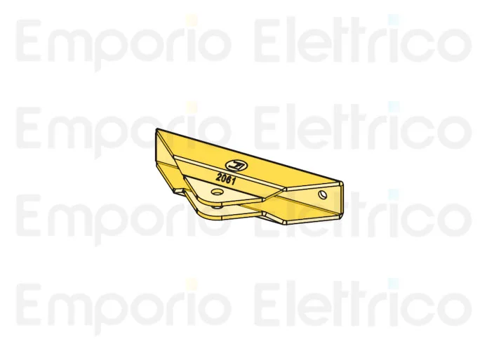 fadini pièce détachée fixation du bras sur le vantail pour bart 350 35084