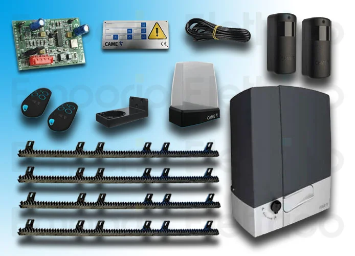 came kit automatisme bxv plus 801ms-0570+ 4 mt crémaillère nylon emp8k01ms-056crem