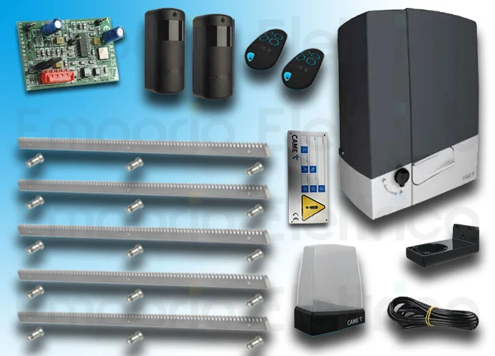 came kit automatisme bxv plus 801ms-0570+ 5 mt crémaillère galvanisée emp8k01ms-056cremz5