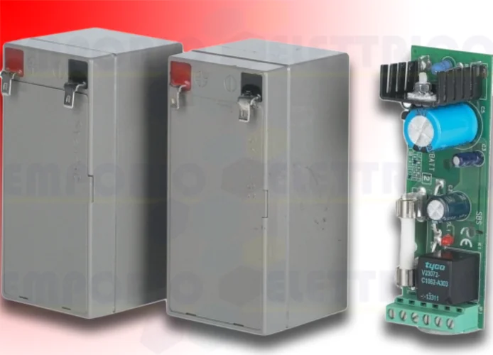 bft kit batteries de secours pour moteur virgo bat 2600839 p125008