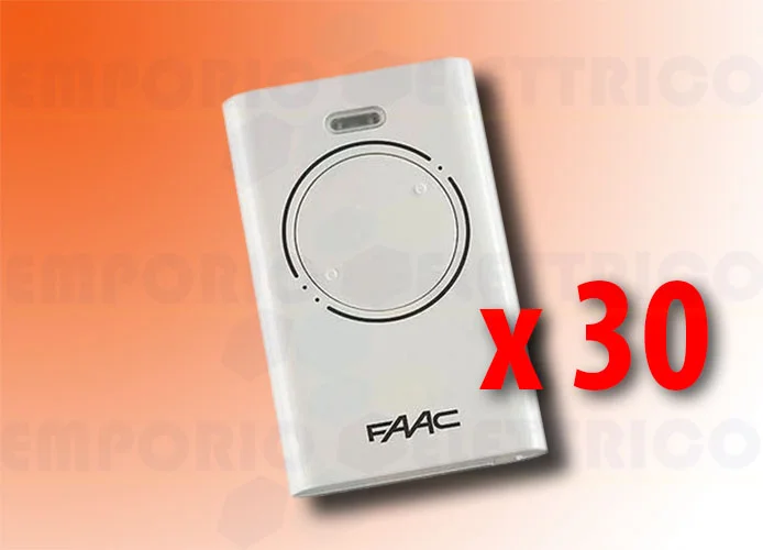 faac 30 x télécommande 2 canaux xt2 433 slh lr 787007