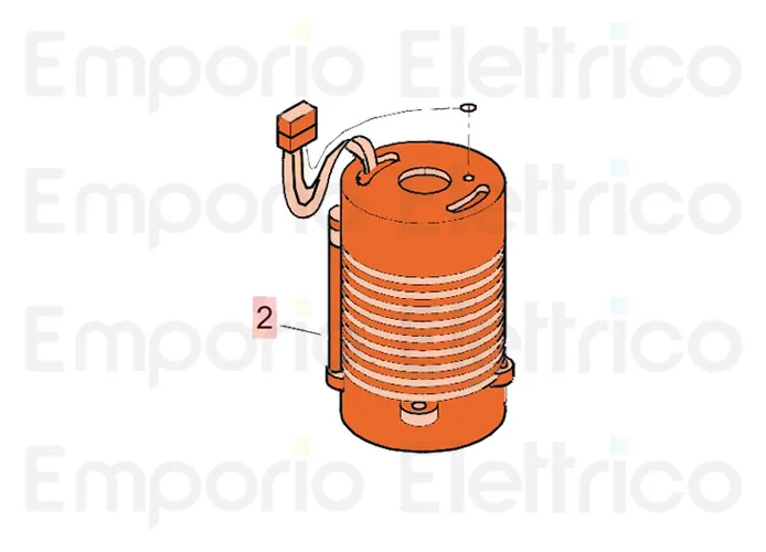 faac pièce détachée moteur 220v 6 p.monof.c/t.120° 7704075