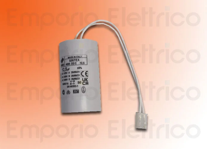 faac pièce détachée condensateur 12,5 µf mka 450v 760025