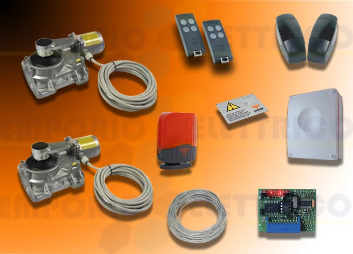 cardin kits moteurs enterrés pour portails battants 230v kt-hlxcore230t