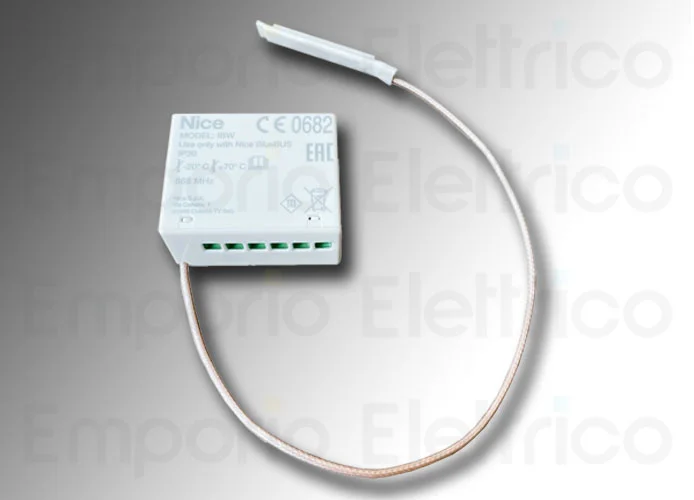 nice interface entre epmow et armoires de commande technologie nice bluebus ibw