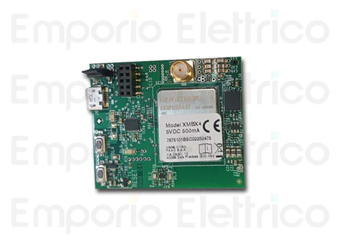 faac module de connectivité gsm xbmx4 787510 (ex code 787379)