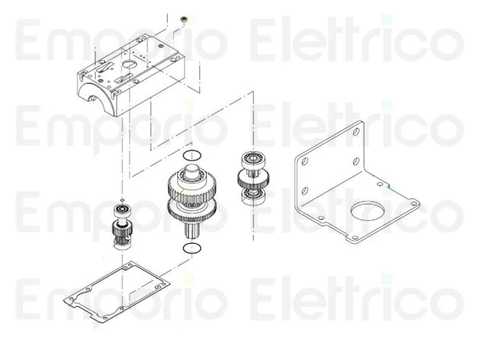 beninca pièce détachée piastra zn pour du.45e/r/24v 9686129