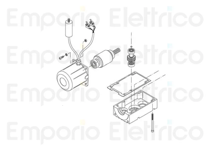 beninca pièce détachée joint 6 du.45e 8 au.96/l 7 au.96k 9686169