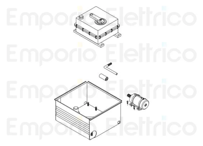 beninca pièce détachée moteur électrique pour du.350/v 9686013