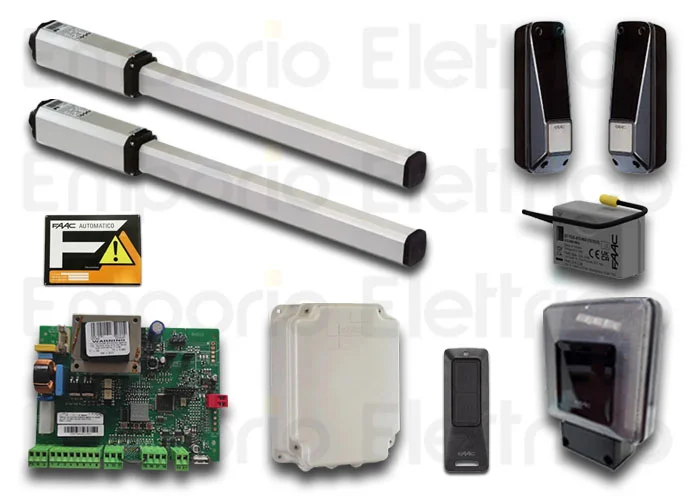faac kit automatisme 230v ac leader kit perfect 60 120013