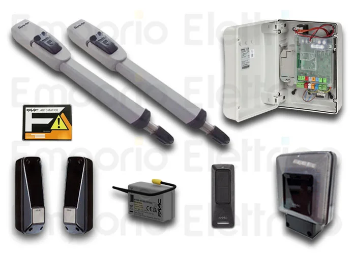 faac kit automatisme 24v master kit perfect 60 120016