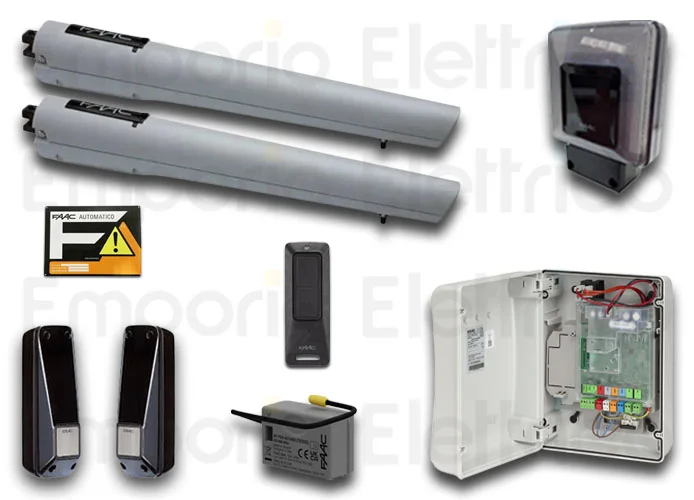 faac kit automatisme 24v dc handy kit perfect 60 120019