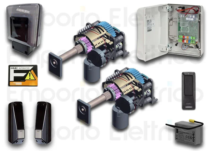 faac kit automatisme 24v high kit perfect 60 12020
