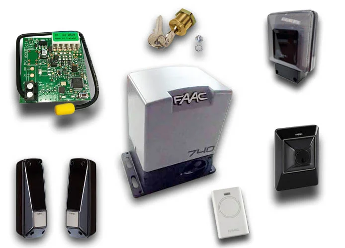 faac kit motorisation 740 230v delta2 kit safe 1056303445