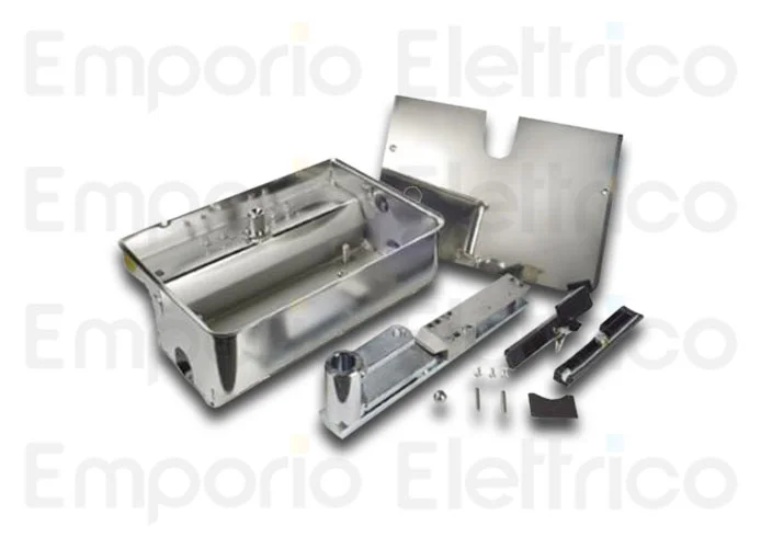 faac caisson autoportant en acier inox avec deverrouillage 490110