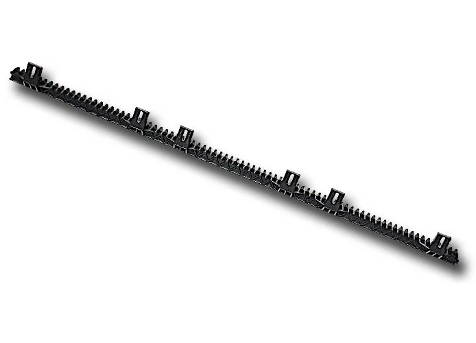 bft crémaillère en plastique mod 4 22x22 mm - 1 mètre - cp 2600594 d221073