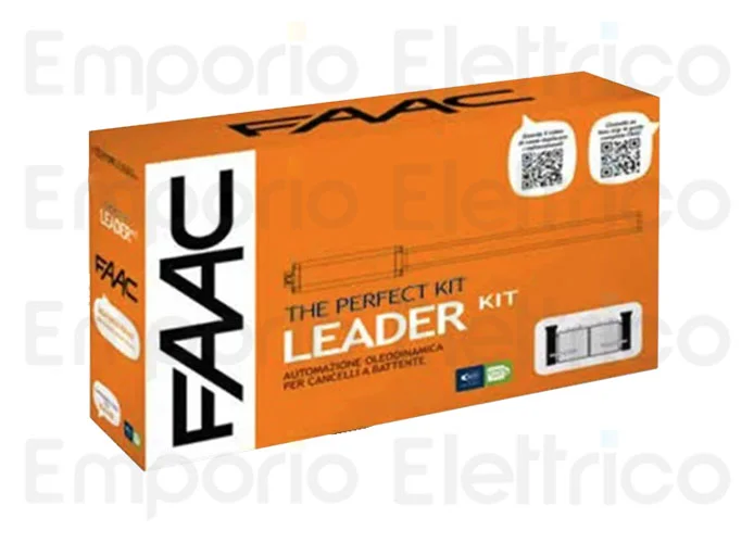faac kit motorisation 230v leader kit perfect 105911