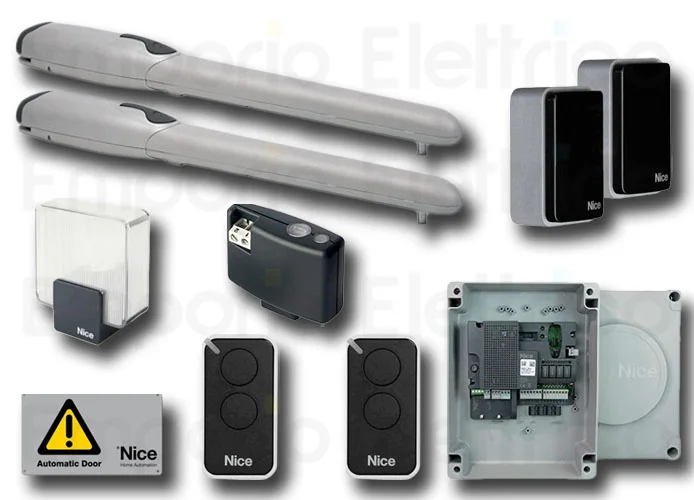 nice kit automation portails battants wingo4kit bd wingo4bdkce