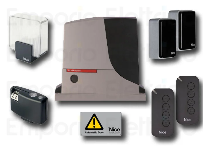 nice kit automatisation portails coulissants 24v robuskit 600 bd rb600bdkce