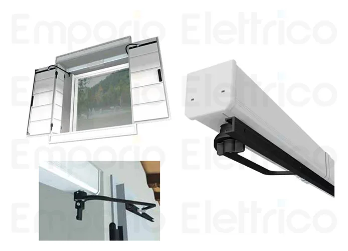 came kit automatisation vantail gauche panneau unique voilà 24v 001uv04 uv04