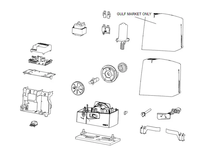 came page pièces détachées pour moteur bxv10ags - bxv10als 801ms-0230
