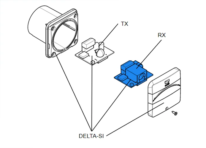 came pièce détachée carte électronique rx delta-si 119rir390