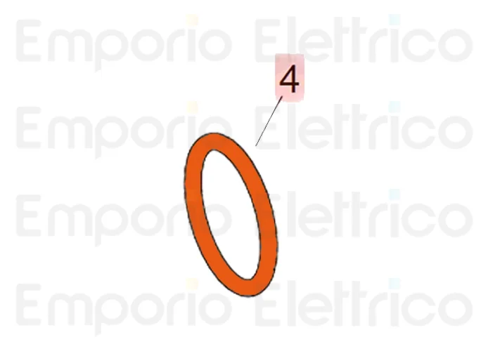 faac pièce détachée joint or 15,60x1,78 (2062) 7090290015