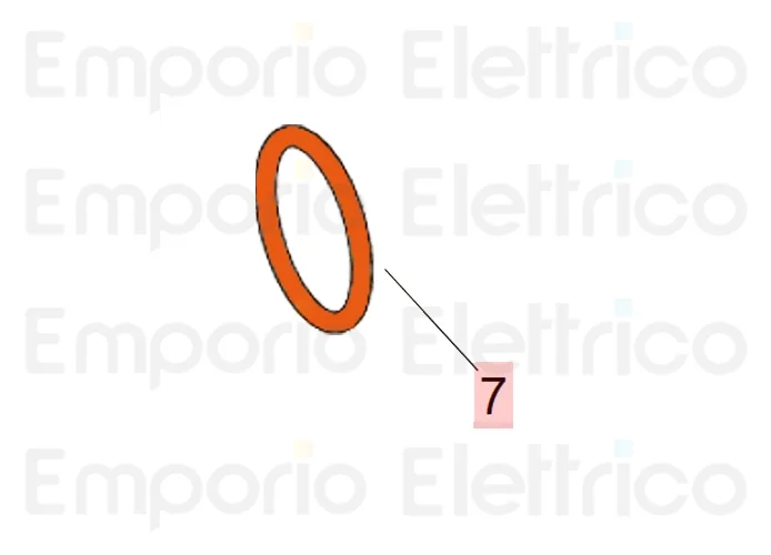 faac pièce détachée joint or 11,91x2,62 (115) 7090080025