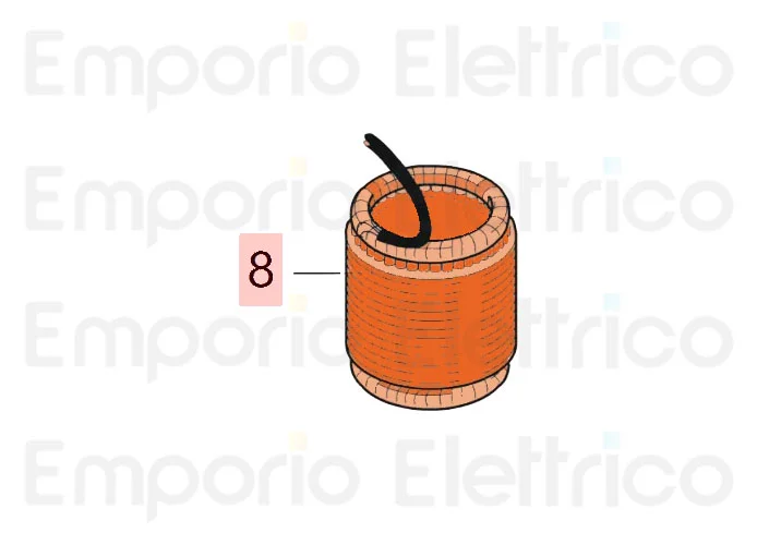 faac pièce détachée stator 412-bat 230v 746030