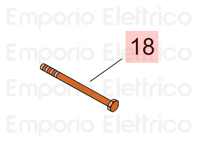 faac pièce détachée te 8x110 5737 inox 7011345