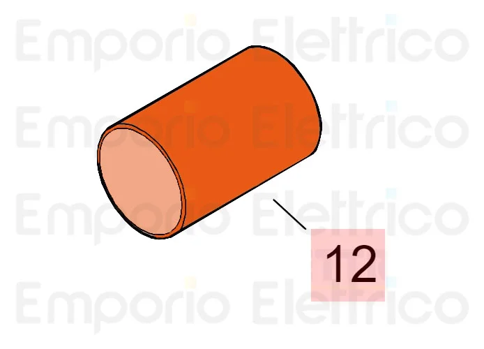 faac pièce détachée cylindre piston m.760 l.110 (140°) 7366135