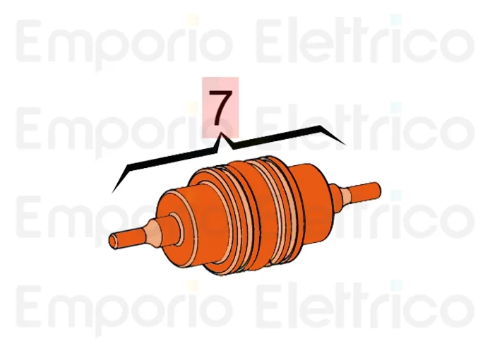faac pièce détachée piston de commutation +o-ring (418748) 63003459