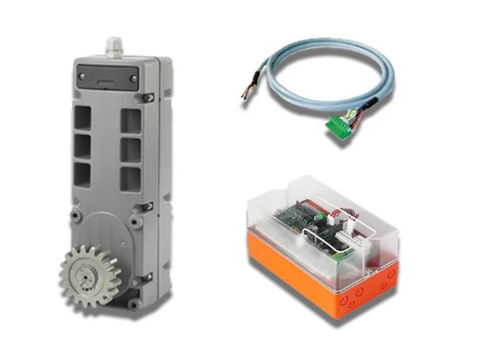 cardin kit intégrable pour portails coulissants jusqu'à 300kg 24v kt-sli324cb