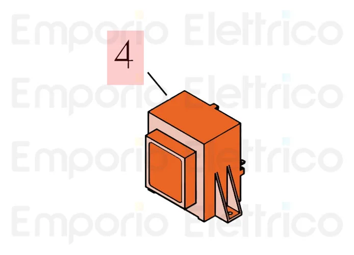 faac pièce détachée transformateur 230v-18v/15va res.-fl.780d 7501365