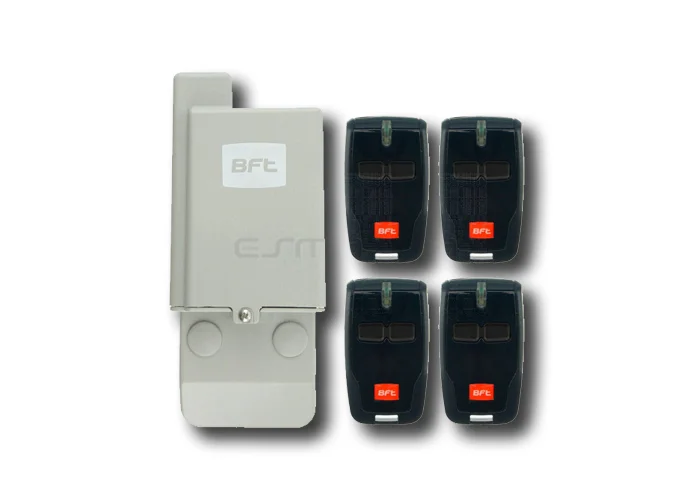 bft kit récepteur et 4 télécommandes radio 4 mitto kit 2611368 p111772