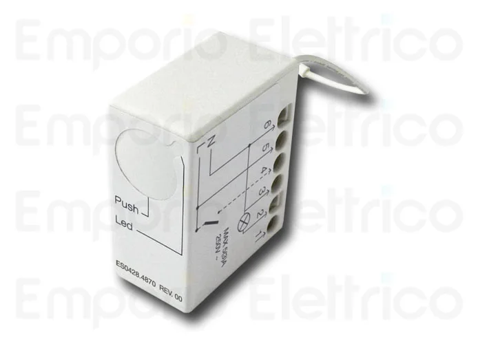 nice tag émetteur à encastrer avec alimentation par batterie ttxb4