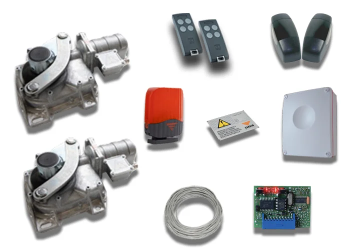 cardin kits moteurs enterrés pour portails battants 24v kt-hlxcore24t