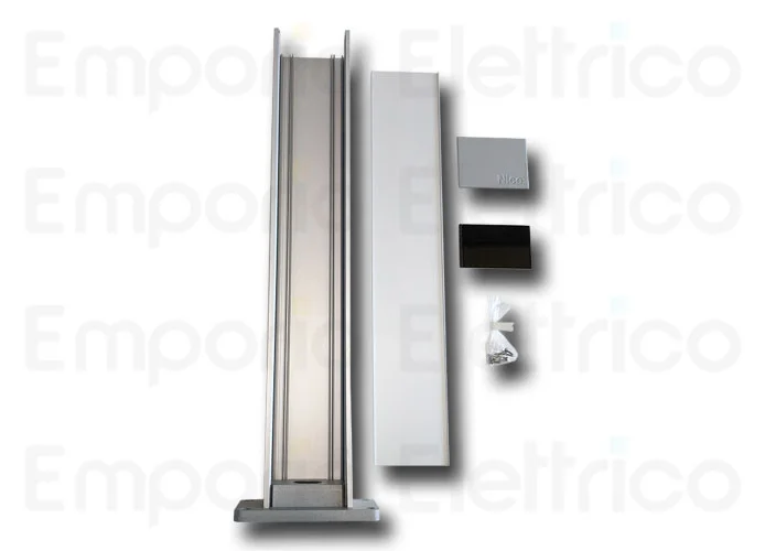 nice colonnette en aluminium h= 500mm pour 1 photocellule moyenne/grande era post pph1