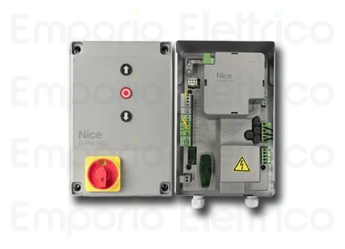 nice armoire de commande pour un moteur 230vac - 400vac d-pro500 dpro500