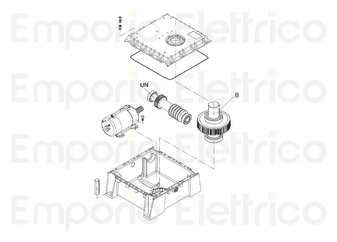 beninca pièce détachée moteur pour du.350n 9688195