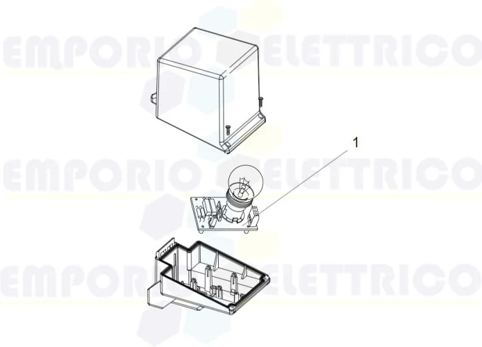 faac page pièces détachées pour faac light 230v 