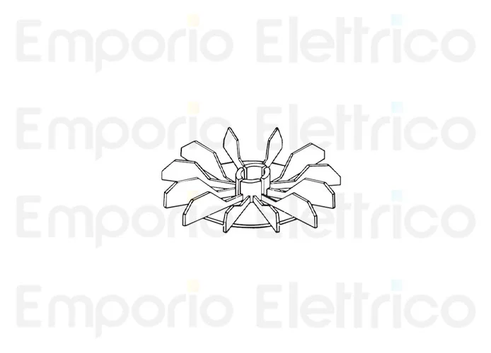 fadini pièce détachée ventilateur de refroidissement moteur électrique pour fibo 300 30057