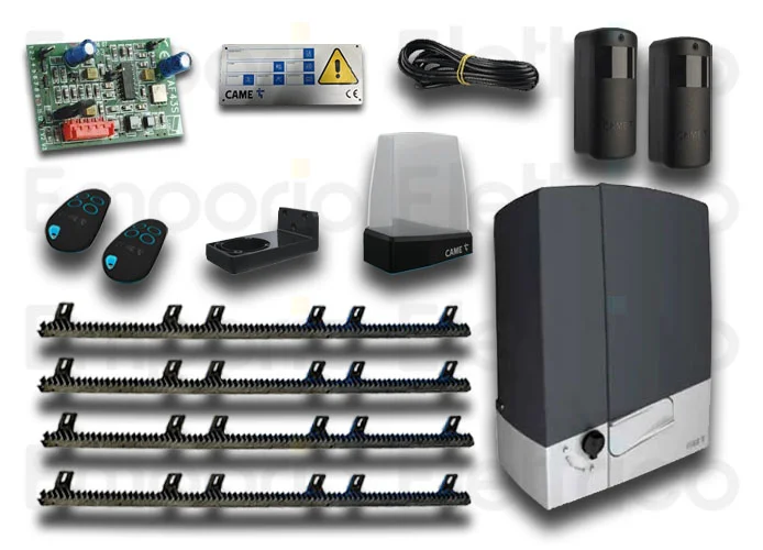 came kit automatisme bxv plus 801ms-0570+ 4 mt crémaillère nylon emp8k01ms-056crem