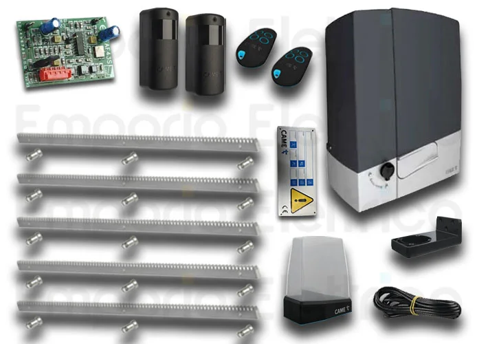 came kit automatisme bxv plus 801ms-0570+ 5 mt crémaillère galvanisée emp8k01ms-056cremz5