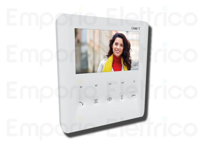 came bpt vidéophone mains libres plx v ip couleur blanc 840ch-0190