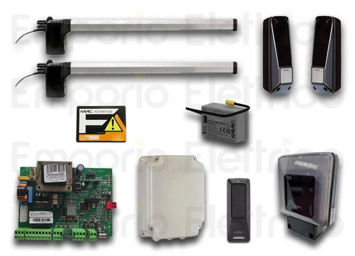 faac kit automatisme 230v eco kit perfect 60 120014