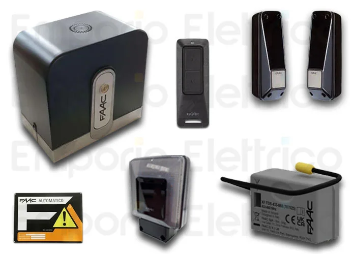 faac kit automatisme 24v rapid kit perfect 60 120012