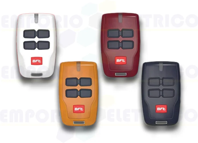 bft kit 4 télécommandes mitto b 433 mhz rcb04 r6 rainbow 2611137 n999629