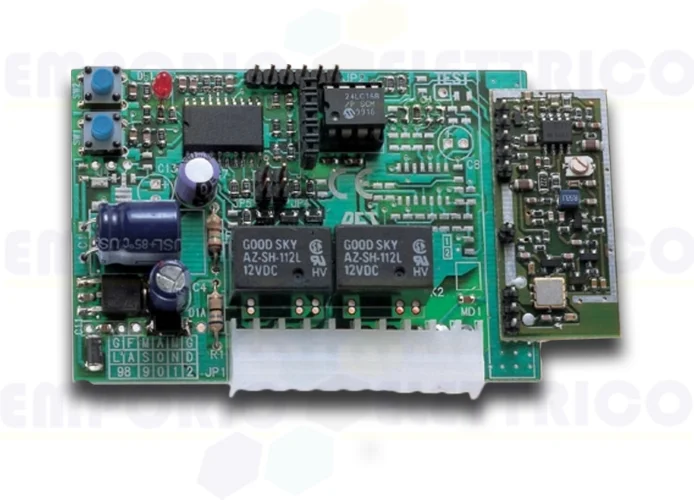 bft récepteur 2 canaux enfichable 433 mhz clonix 2 2048 2600153 d111664