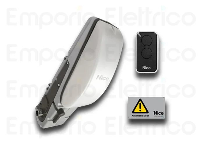 nice kit de motorisation portes basculantes saillantes 24v tenkit tnlkce
